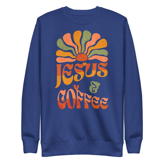 "Jesus & Coffee" Premium Sweatshirt
